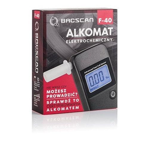 BACscan F-40 alcohol tester 0 - 4% Grey afbeelding 2