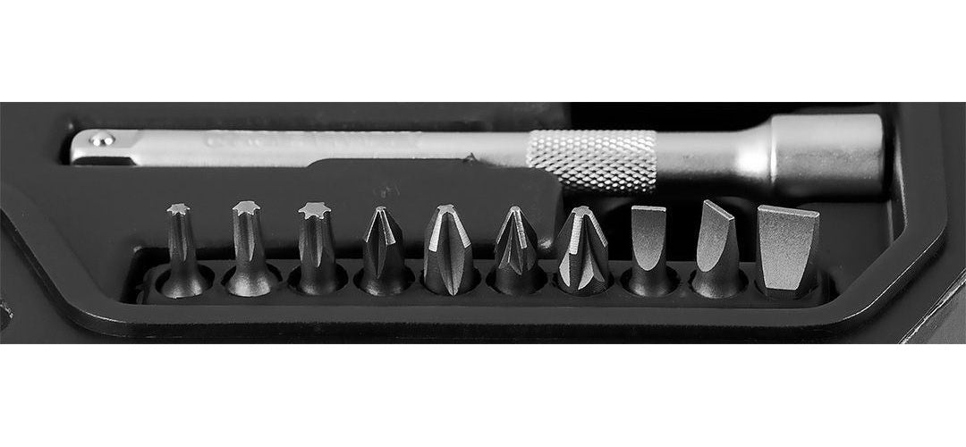 1/4  + 3/8  Through-Hole Socket Set  46 pcs. afbeelding 6