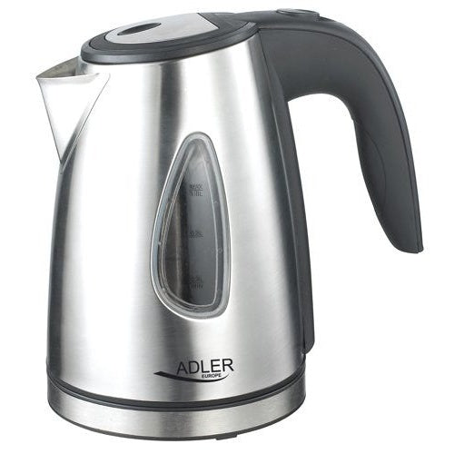 Adler AD 1203 electric kettle 1 L Silver 1630 W afbeelding 1