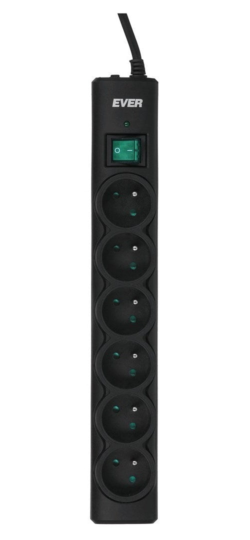 Ever Optima 5m Black 6 AC outlet(s) 250 V - 5907683603557 - image 3