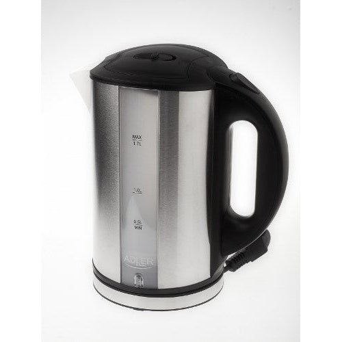Adler AD 1216 electric kettle 1.7 L Black Silver 2200 W - 5908256830646 - image 3
