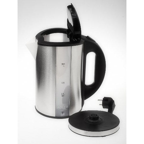 Adler AD 1216 electric kettle 1.7 L Black Silver 2200 W - 5908256830646 - image 6