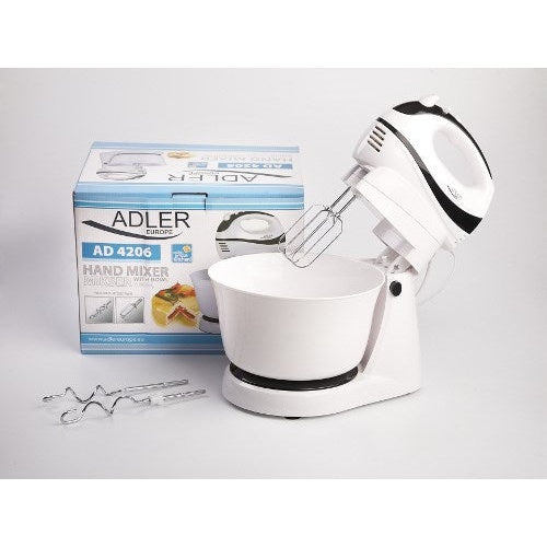 Adler AD 4206 Stand mixer Black White 300 W - 5908256831544 - image 3