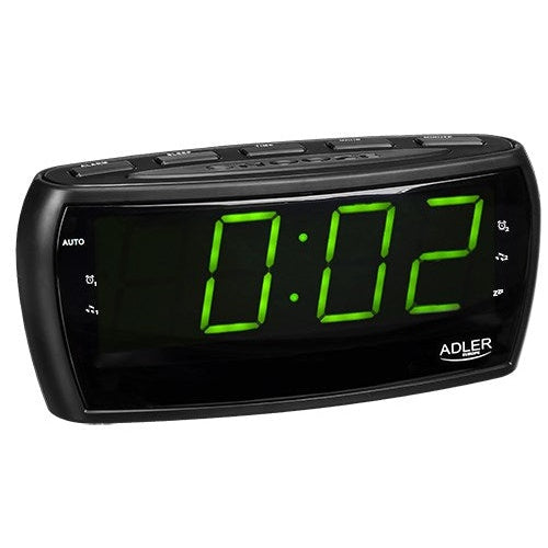 Adler AD 1121 radio Clock Analog & digital Black afbeelding 1