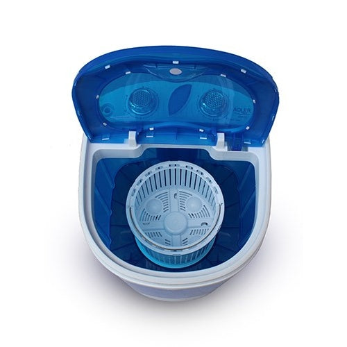 Adler AD 8051 washing machine Top-load 3 kg Blue  White - 5908256835788 - image 4