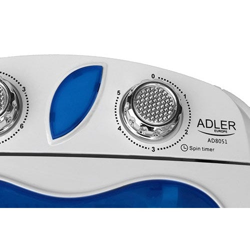 Adler AD 8051 washing machine Top-load 3 kg Blue  White - 5908256835788 - image 5