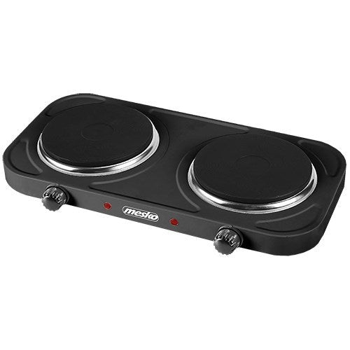 Mesko Home MS 6509 hob Black Countertop Sealed plate 2 zone(s) afbeelding 1