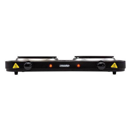 Mesko Home MS 6509 hob Black Countertop Sealed plate 2 zone(s) afbeelding 2
