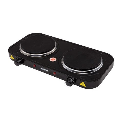 Mesko Home MS 6509 hob Black Countertop Sealed plate 2 zone(s) afbeelding 4