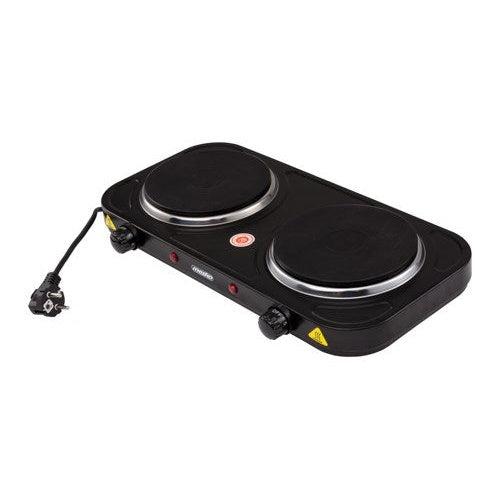 Mesko Home MS 6509 hob Black Countertop Sealed plate 2 zone(s) afbeelding 5