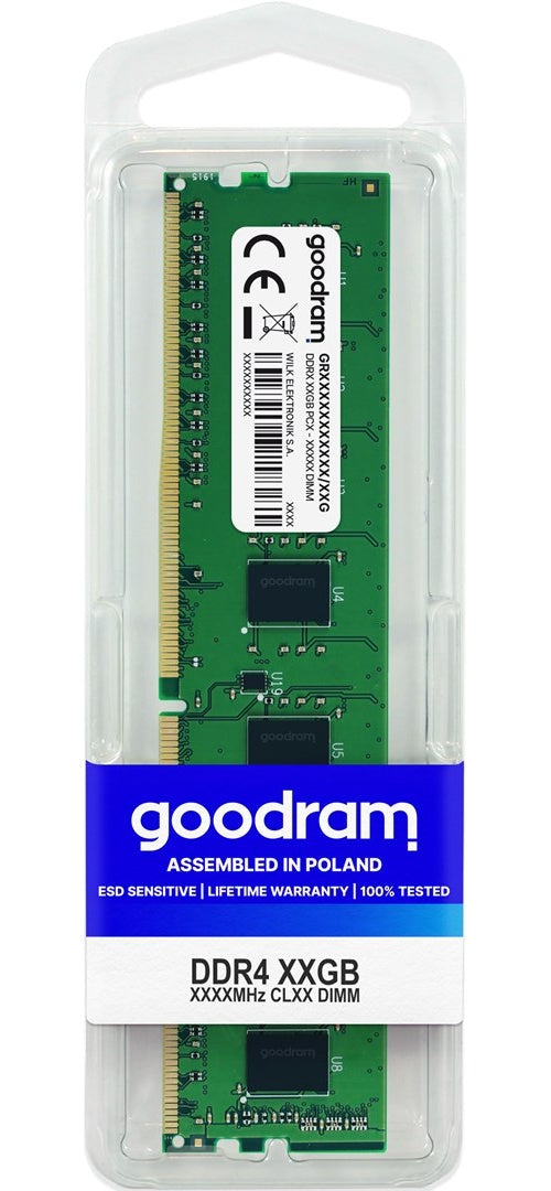 Goodram GR3200D464L22S/8G memory module 8 GB 1 x 8 GB DDR4 3200 MHz - 5908267960424 - image 1
