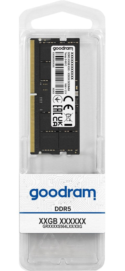 Goodram GR4800S564L40S/16G memory module 16 GB 1 x 16 GB DDR5 afbeelding 1