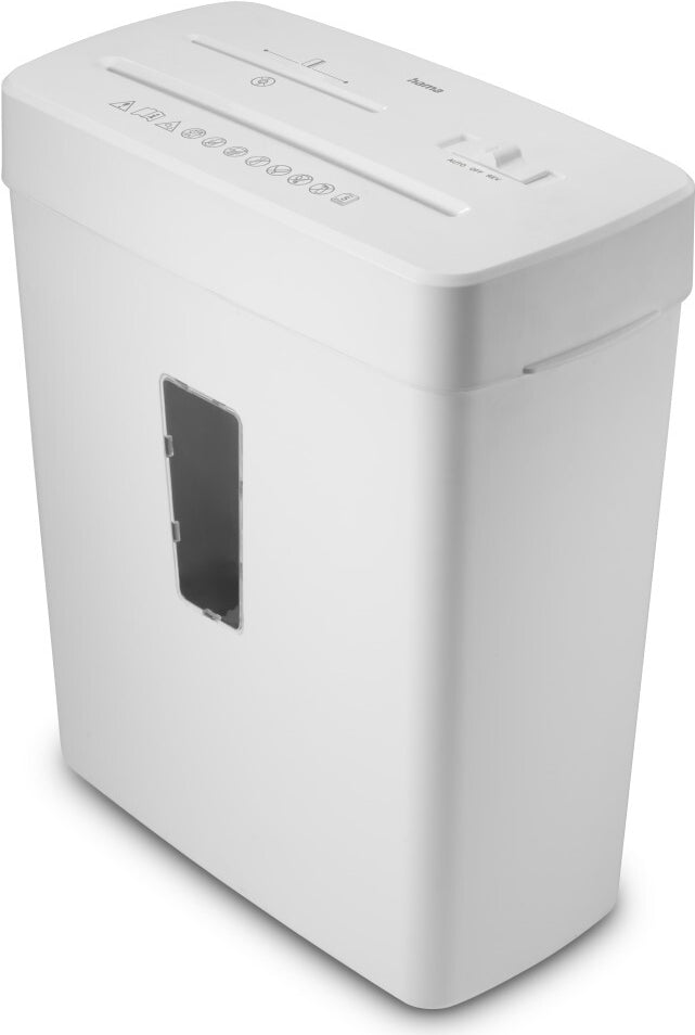 Hama Aktenvernichter Prime M50CD-W, Schredder mit Sicherheitsstufe P5 T2 E2 O1 (00050588)