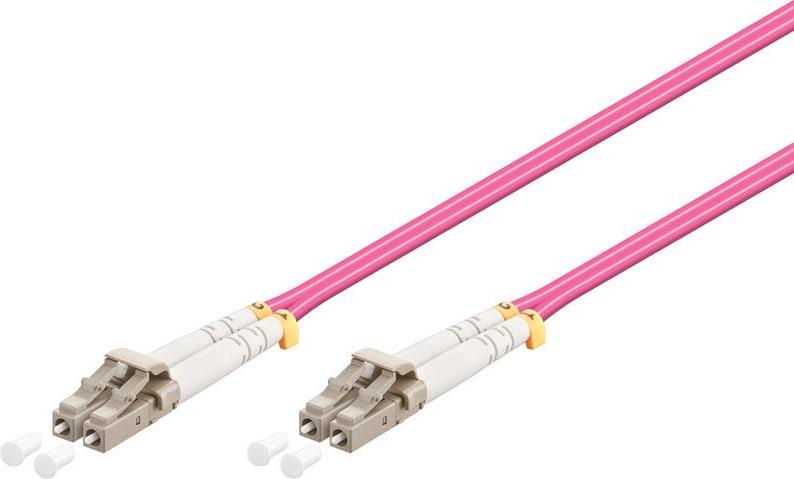 MicroConnect Network Cable LC/UPC to LC/UPC Multi-Mode 4 m Fiber Optic Duplex Heather Violet OM4