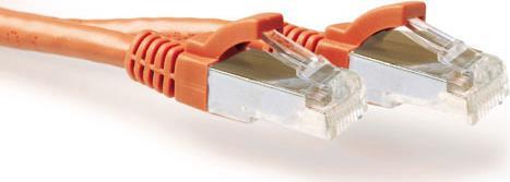 ACT 30 m LSZH SFTP CAT6A Patch Cable Snagless Orange (FB7130) RJ45