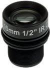 Axis CCTV Lens 12.7 mm (1/2") M12 Connector 16 mm f/1.8 Pack of 4 for AXIS F1005-E, FA1105 01961-001