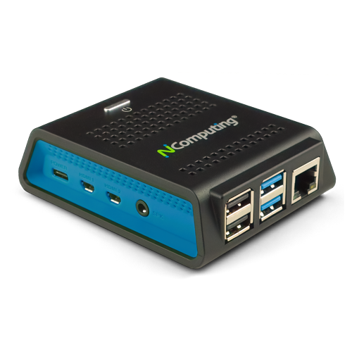 NComputing RX-series RX420 - USFF - 0GB RAM - no HDD - GigE - WLAN 802.11a/b/g/n/ac - Monitor: none (500-0184)