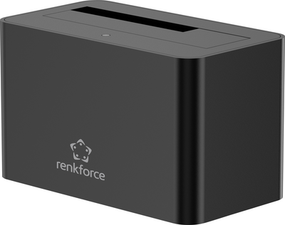 Renkforce RF-DOCKING-02 USB-A SATA 6 Gb/s Hard Drive Docking Station (RF-6874414)