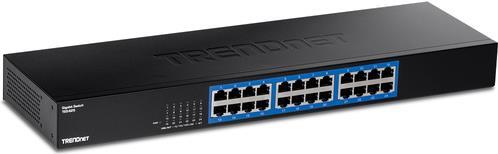 TRENDnet TEG S25 Switch, 24 x 10/100/1000, Rack Mountable