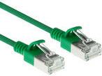 ACT Green 7 m LSZH S/FTP CAT6A Slimline Patch Cable DB7707