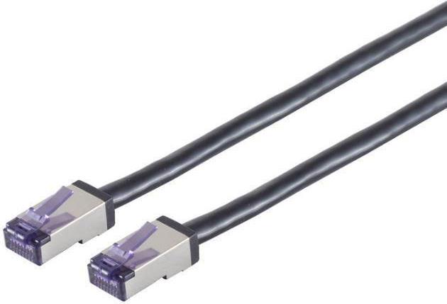 Lanview Cat6a S/FTP Patch Cable Black 30 m - LVN-CAT6A-FLEX-30 M