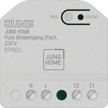 Jung BT P B2 U JUNG HOME Binary Input 2-fold 230 V - BTPB2U