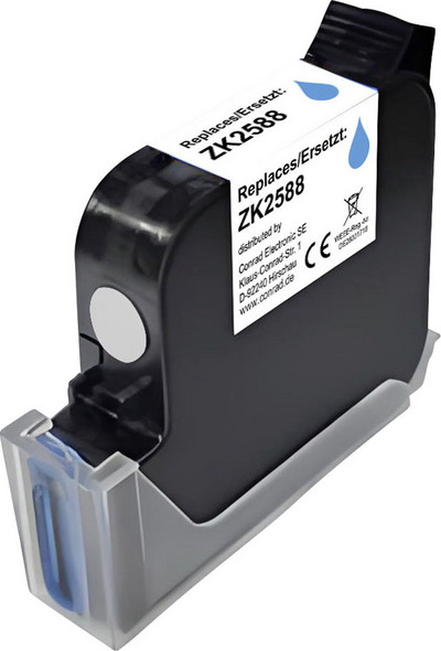 Renkforce RF-7600418 Compatible Solvent Ink Cartridge ZK2588 White