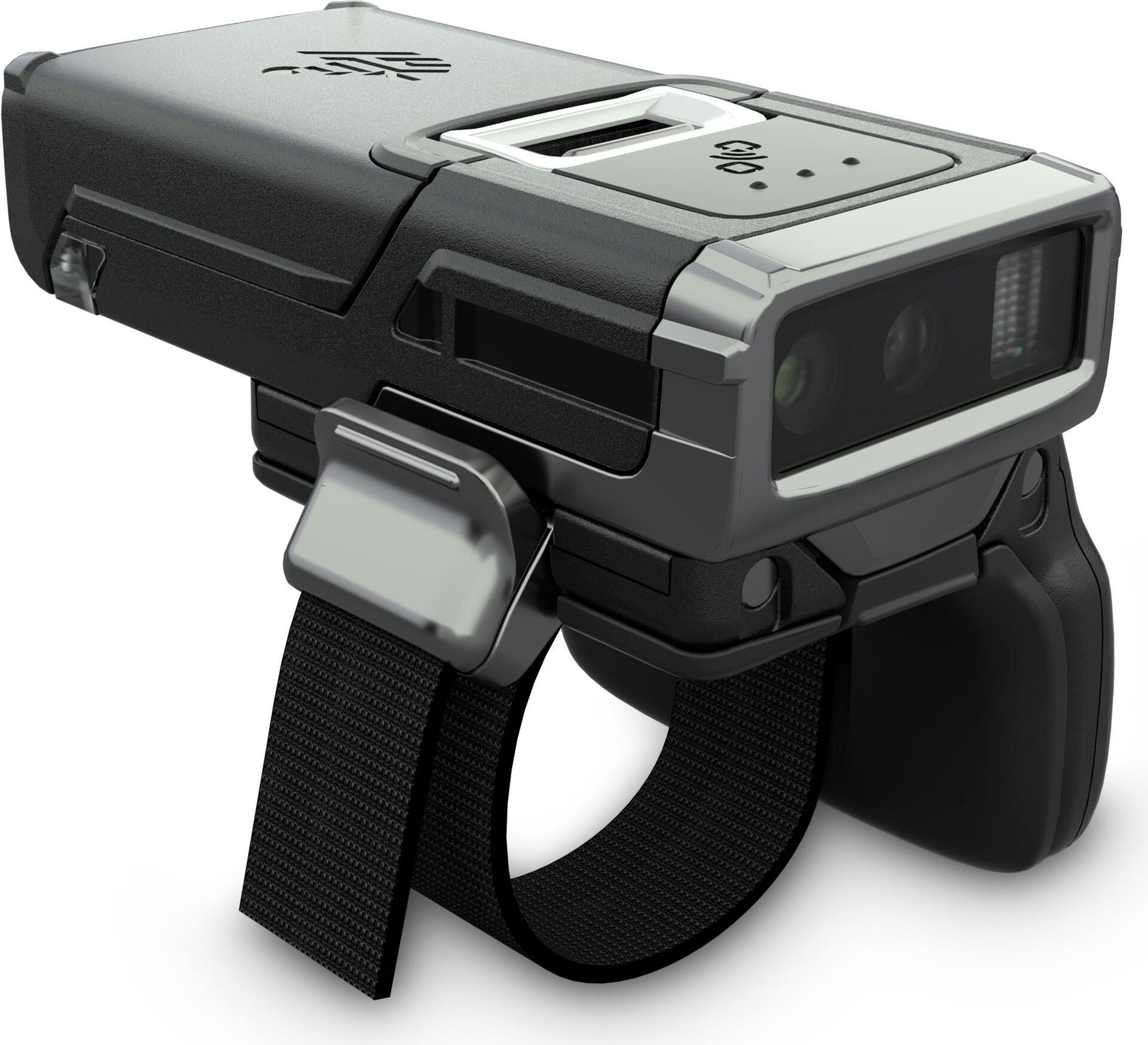 Zebra RS5100, BT, 2D, SE4770, BT, schwarz, silber Bluetooth Scanner, Lager, 2D, Imager (SE4770), OCR, Trigger, Bluetooth (Klasse 5.2), inkl.: Akku, 480 mAh, separat bestellen: Ladestation, Ladekabel, Schutzart: IP65, Farbe: schwarz, silber