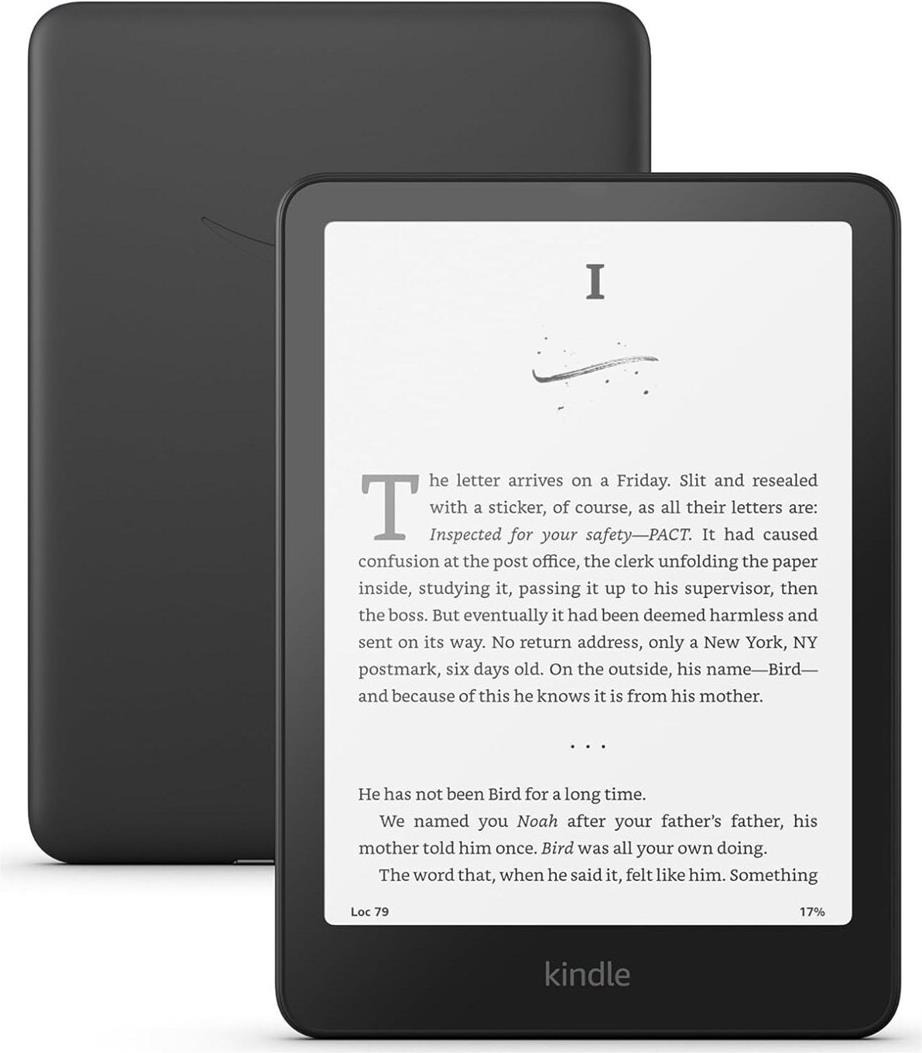 Kindle Paperwhite Ebook Reader 12th Generation 2024 16GB 7" - Black (B0CFPWLGF2)
