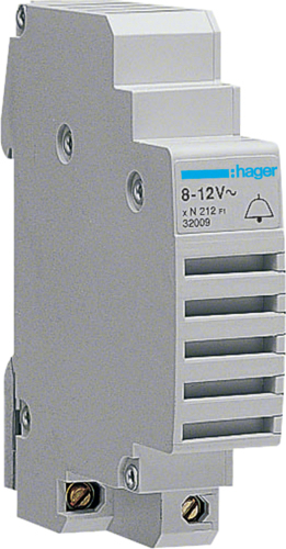 Hager Doorbell 230V/0.03A - Model SU213