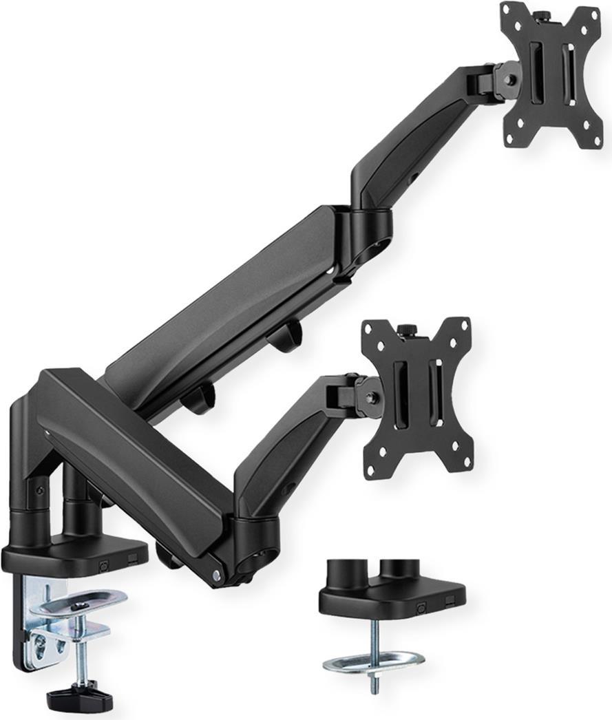 Value Flat Screen Desk Mount 81.3 cm (32") Black (17.99.1183)