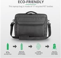 Trust Atlanta Notebook Bag - 40.6 cm (16") - Black