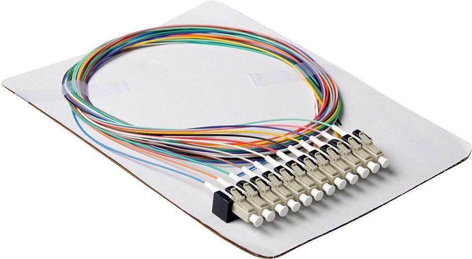 ACT RL9982 Fiber Optic Cable 2 m LC Pigtail LSZH OS2 Multicolor Set (RL9982)