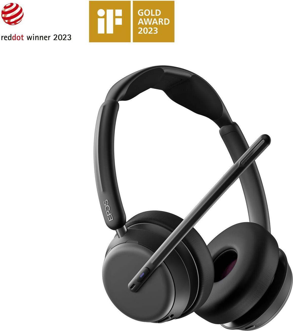EPOS IMPACT 1061T Stereo Bluetooth Headset Teams Certified with Charging Station (1001173)