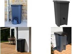 EDA Regentonne RECUP DECO 150 L Anthracite | Home & Living