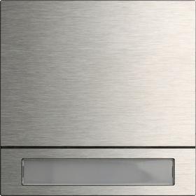 GIRA Call Button Module - Stainless Steel - 106.5 mm x 106.5 mm