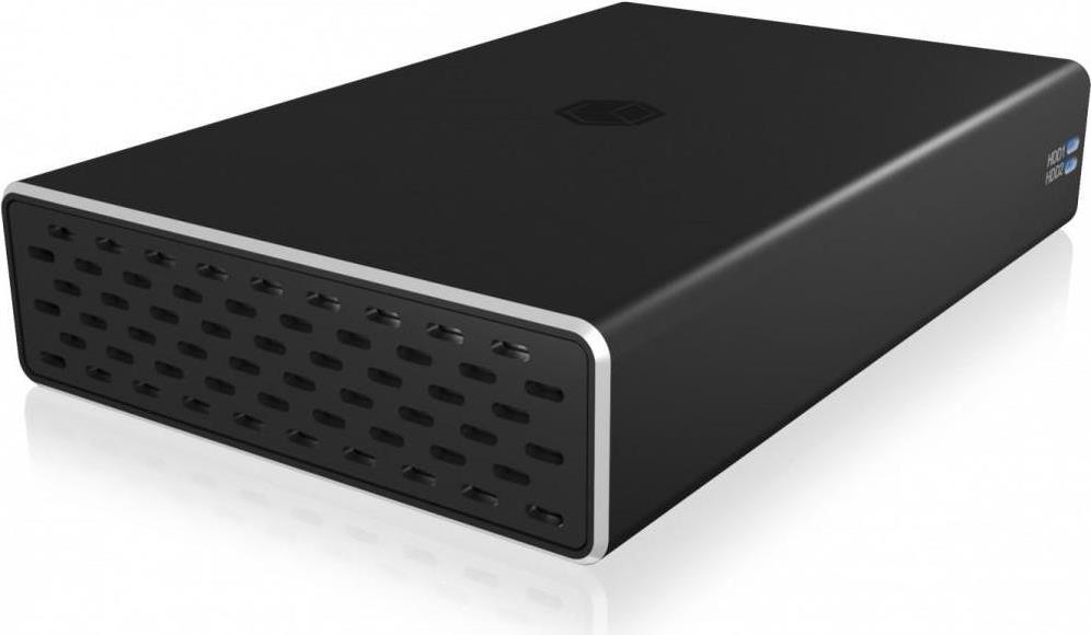 ICY BOX IB-RD2253-C31 Hard Drive Array - 2 Bays (SATA-600) - USB 3.2 Gen 2 (external)
