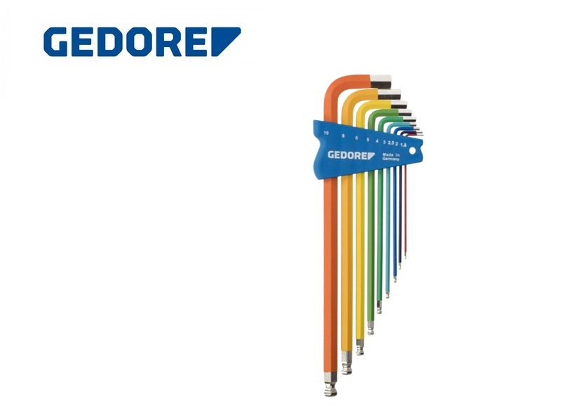 Gedore - H 42 CKEL-09 Hex Angle Screwdriver Set