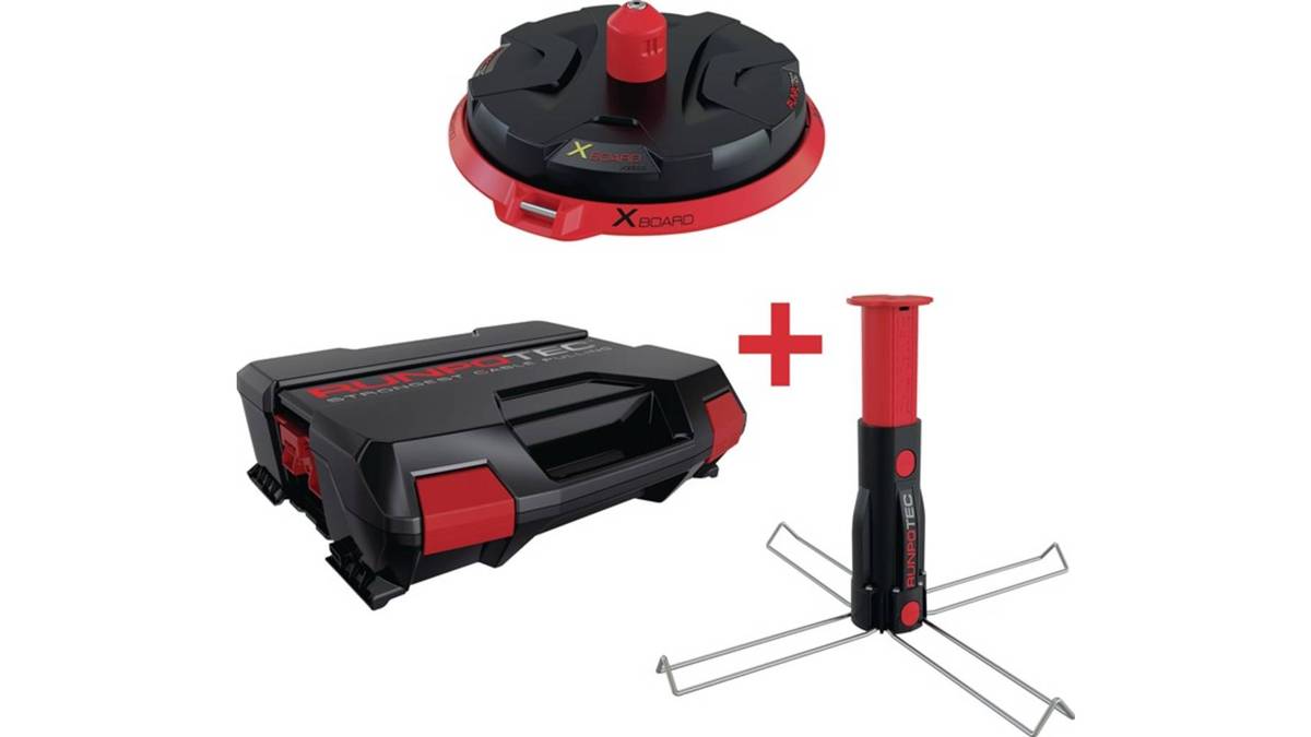 Runpotec Kabelabroller-Set X-Board XB300 - Complete Set