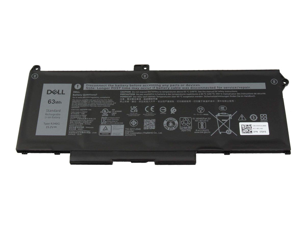 Dell 63Wh Lithium-Ion Battery for W1YCT