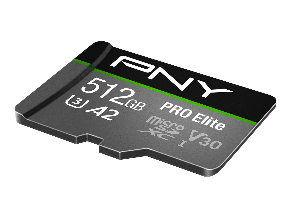 PNY PRO Elite microSDXC 512GB Memory Card - Class 10 P-SDUX512U3100PRO-GE