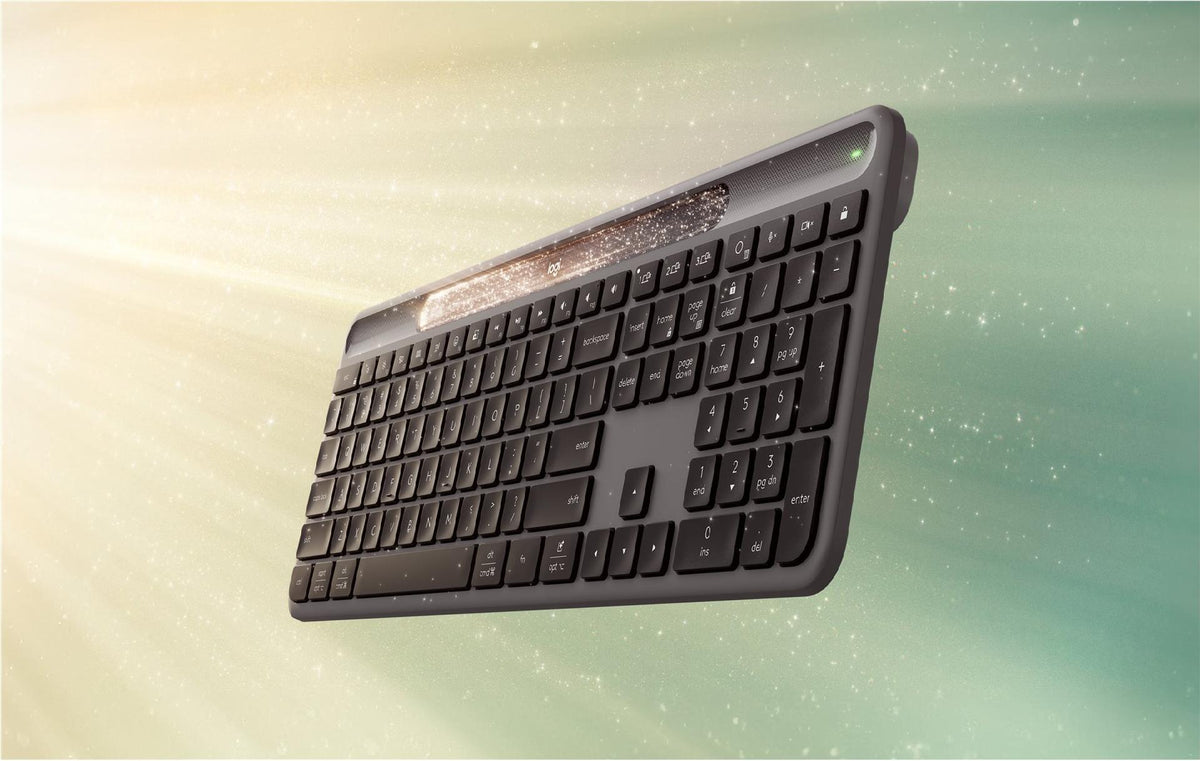 LOGITECH Slim Solar+ Keyboard Graphite (CH) (920-013756)