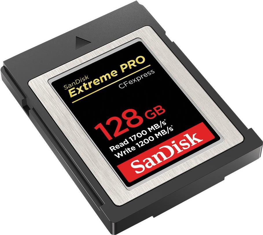 SanDisk Extreme Pro 128GB CFexpress Flash Memory Card - SDCFE-128 G-GN4NN
