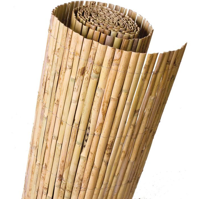 NATURAL Reed Fencing - Natural Split Reeds - 3 x 1 m