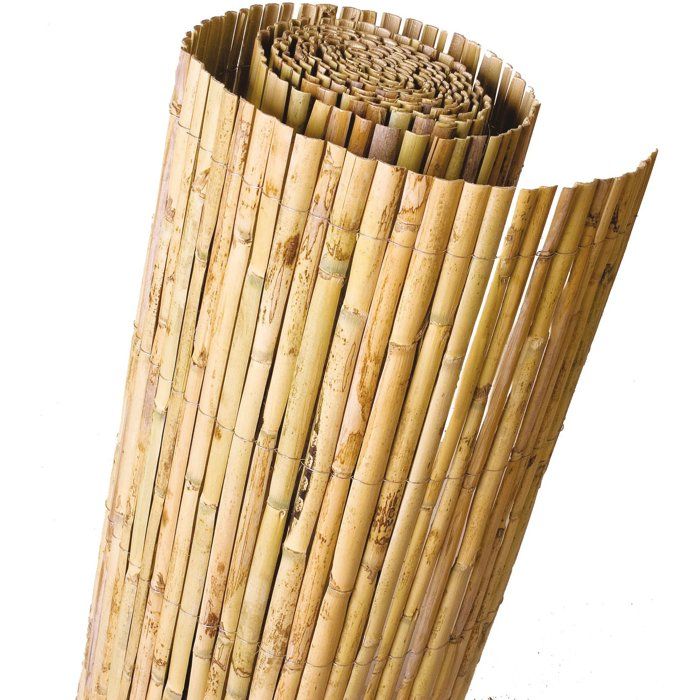 NATURAL Reed Fencing - Natural Split Reeds - 5 x 1 m