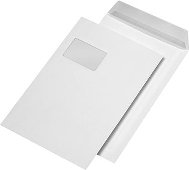 Elepa - rössler SECURITEX® C4 Shipping Envelopes with Window, 130 g/m², Self-Adhesive, 100 Pieces (30001204)