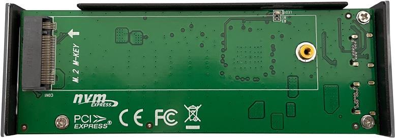 LC Power LC-M2-C-NVME-2X2 - M.2 NVMe Enclosure - 20 Gbit/s - USB 3.2 (Gen 2x2) - Black