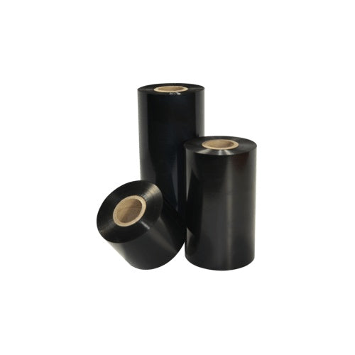 Thermotransferbänder, Inkanto, AXR 7+, Harz, 170 mm, 300 m, Außen, Schwarz Thermotransferband, Inkanto, AXR 7+, Harz, Rollenbreite: 170 mm, Kernbreite: 170 mm, Kern: 25,4 mm, Länge: 300 m, Farbseite: Außen, Druckkopf: Flat-Head, Farbe: Schw afbeelding 1