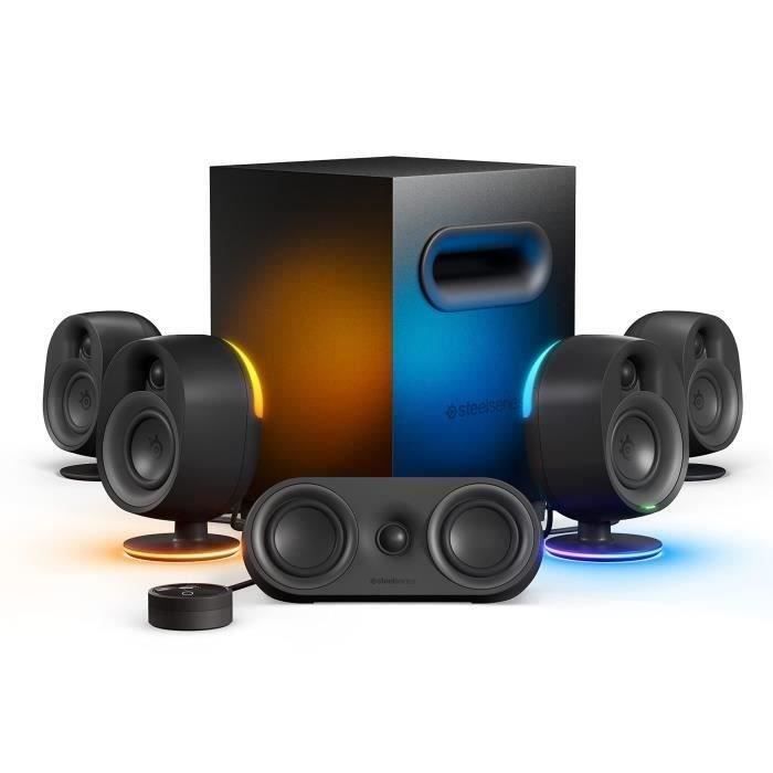 STEELSERIES - Arena 9 Computer Speakers - 5.1 Surround Sound