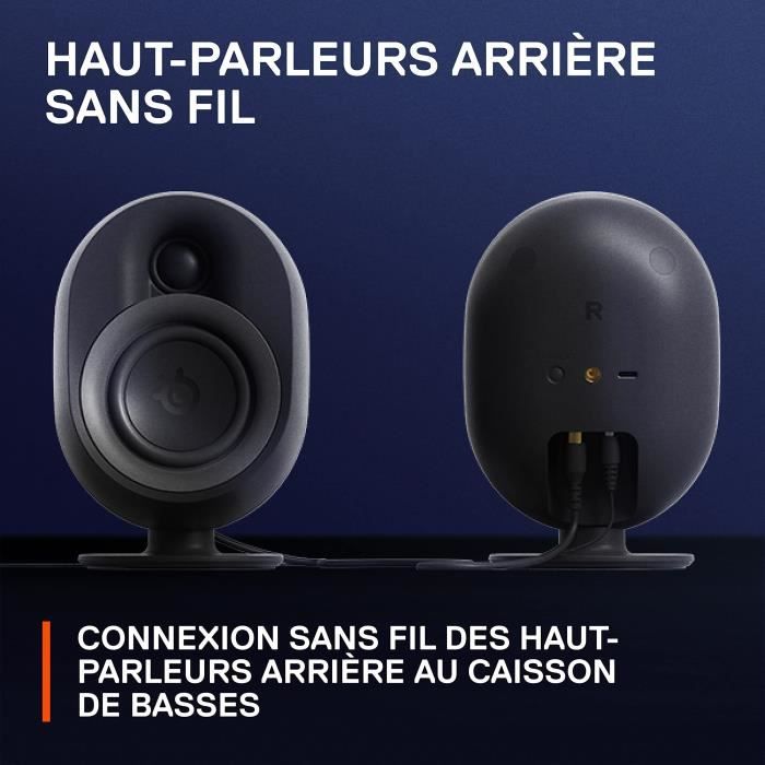 STEELSERIES - Arena 9 Computer Speakers - 5.1 Surround Sound